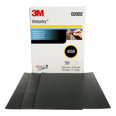 9X11 400 GRIT 413Q WET / DRY PAPER