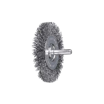 2 IN 1/4 SHANK CARBON .008 WIRE WHEEL