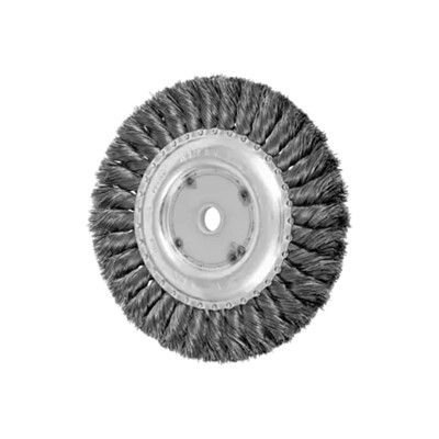 6IN .014 STEEL KNOT WHEELS 10/BX