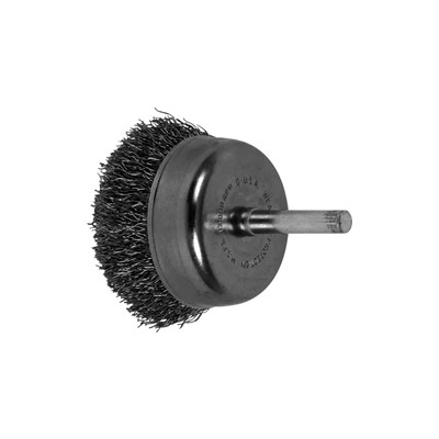 2IN MTD CUP BRUSH SS .010 1/4SHK