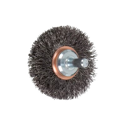 2 WIRE WHEEL BRUSH 1/4SH .012 STEEL