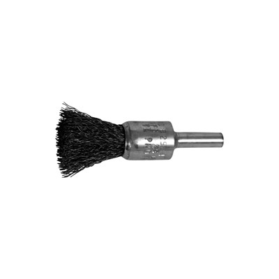 1/2IN .010CS CRIMPED WIRE END BRUSH