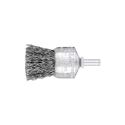 1" .020 CRIMPED WIRE END BRUSH 1/4SHK