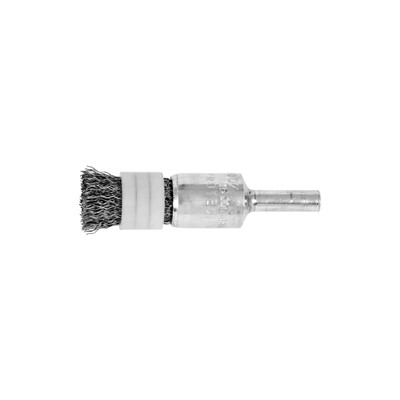 1/2IN .010 BAND CRIMPED WIRE END BRUSH