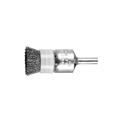 3/4IN .006 BAND CRIMPED WIRE END BRUSH