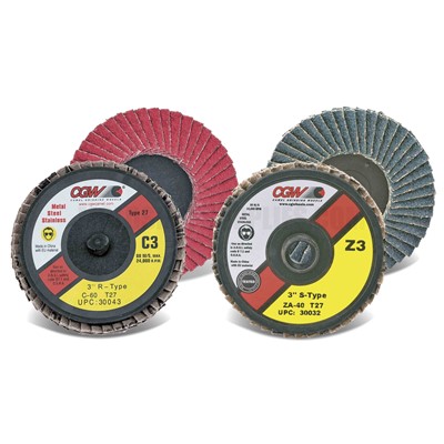 3 60 GRIT TY27 ZA FLAP DISC