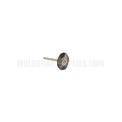 1IN STRAIGHT STEEL WIRE BRUSH 1/8SHK