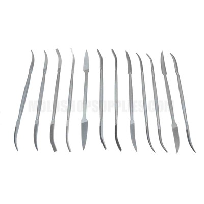 12PC 7 RIFFLER FILE SET 0 CUT