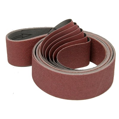 2-1/2X60 240JF A/O SANDING BELT 10/PK