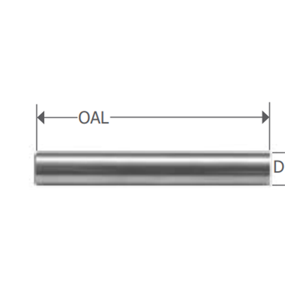 1/8X3 SOLID CARBIDE BLANKS