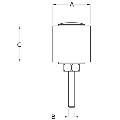 1-1/2 X 1-1/2 NUT LOCK DRUM