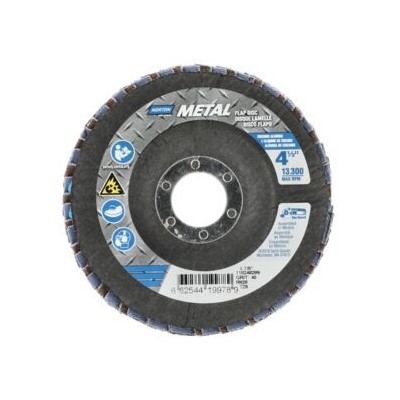 4-1/2X7/8 40 GRIT TY29 ZA FLAP DISC