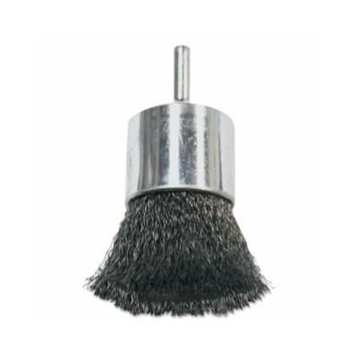 1 INCH DIA. CRIMPED .006 END BRUSH 10/BX