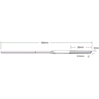 DIAMOND FILE NFT 200 GRIT .5X5X130MM