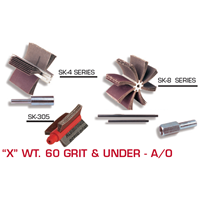 3/4-1IN 60 GRIT BORE POLISHERS