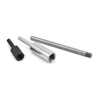 1/4X8 MANDREL 1/4-20 THREAD BORE POLISHE